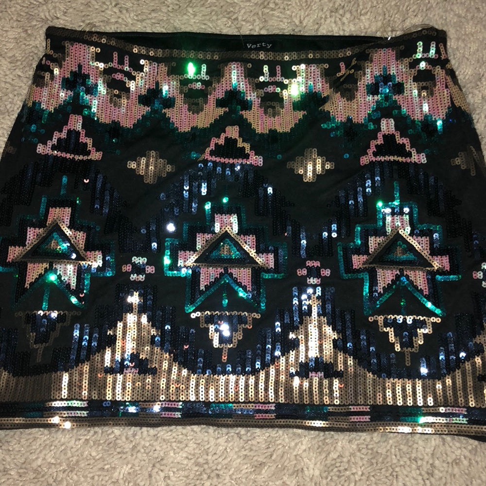 Sequin skirt